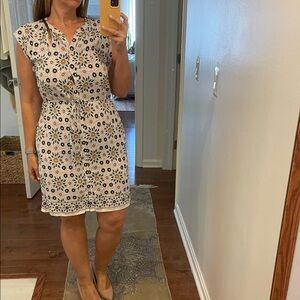 Floral Button-Down Dress loft